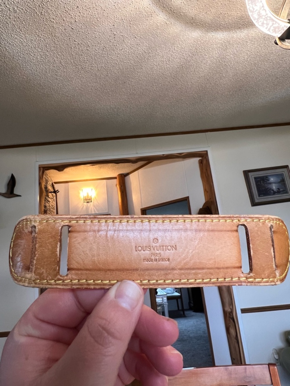 Authentic Louis Vuitton shoulder strap pad
